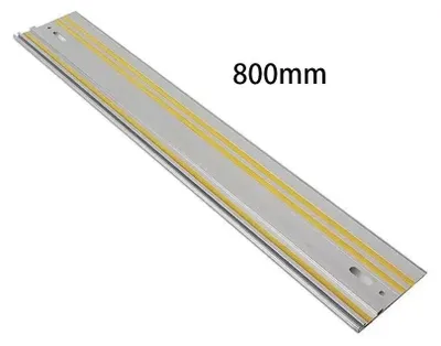 Image de Rail de guidage pour scie circulaire à main - Rail universel pour scie circulaire - Rallonge de 800 mm - Butée parallèle - Alliage d'aluminium - Travaux du bois