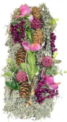 Produktbild von Grabschmuck Grabfries mit Christrosen, wetterfest CreaFlor Home