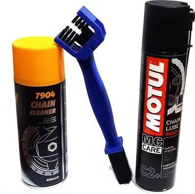 Zdjęcie produktu dla Smar Do Łańcucha Motul C2+ Czyściwo Clean Szczotka Jakość Niemiecka !!