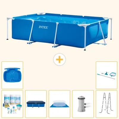 Obrázok produktu pre Obdĺžnikový bazén s rámom – 300 x 200 x 75 cm – 8-dielny – model S21127
