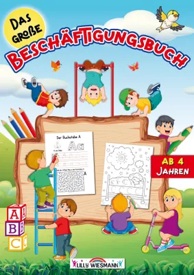 Produktbild von Das große Beschäftigungsbuch ab 4 Jahre