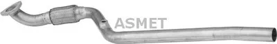 Produktbild von ASMET Abgasrohr Auspuffrohr für OPEL Corsa C Schrägheck (X01) Vorne 05.154
