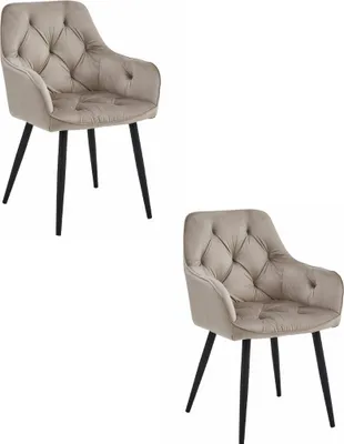 Produktbild von Esszimmerstuhl JORK VELVET, beige