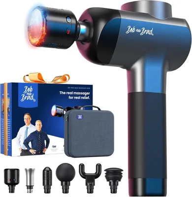 Productafbeelding van Brad X6 Pro Max massagepistool met warmte- en koudetherapie, massagepistool met een amplitude van 11 mm en een metalen massagekop