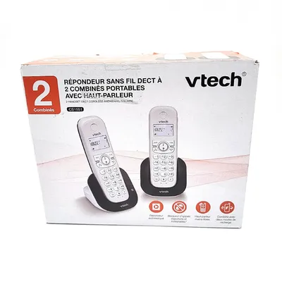 Immagine prodotto di Telefono cordless duo dect bianco con segreteria telefonica Gigaset E290ADUO