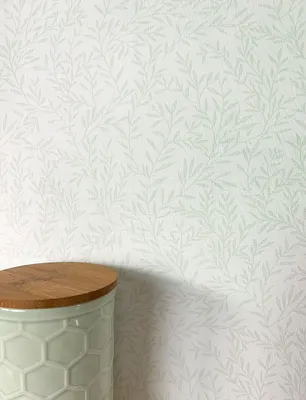 Produktbild von NEWROOM Tapete Erica Green Grün Vliestapete - Floral Zweige Blätter Germany