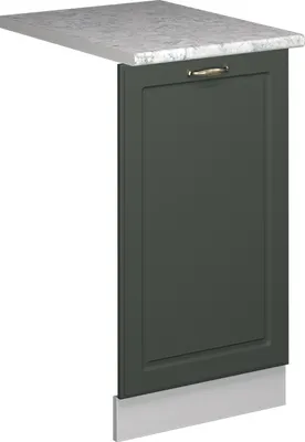Obrázek produktu pro Čelní panel myčky Vicco Fame-Line Zelená zlatá země 45 cm s pracovní deskou, Model 55307