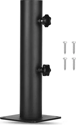 Produktbild von Terrasparaplu Halter - Schwerlast Stahl Parasolständer - Verstellbar