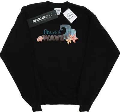 Produktbild von Disney - "One The Waves" Sweatshirt für Damen BI29484 (M) (Schwarz)