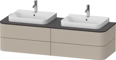 Produktbild von DURAVIT HP4964B60600010 WTU HappyD2+ wandh.,408x1600x550mm