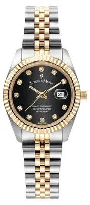 Produktbild von Jacques du Manoir Armbanduhr Date Inspiration 31 Black