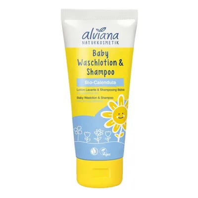 Produktbild von Baby - Waschlotion & Shampoo mit Calendula 200ml
