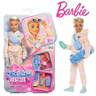 Produktbild von Barbie Dream Besties Ken Puppe mit Zubehör für Styling