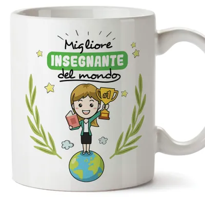 Becher 'Professor Welt' 350 ml Keramik spülmaschinenfest