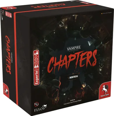 Produktbild von Pegasus Spiele Vampire: Die Maskerade – CHAPTERS Grundspiel (DE)
