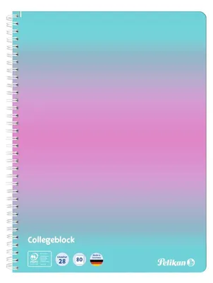 Produktbild von Herlitz 103091, Holografisch, Mehrfarbig, A4, 80 Blätter, Kariertes Papier, Universal