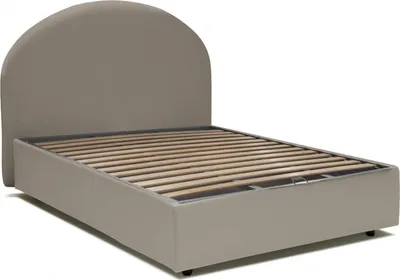 Produktbild von Quadratisches und halbes Bett Dbijo, Containerbett mit Kunstlederbezug, 100%  Italy, Frontöffnung, passend für Matratze Cm 120x190, Turteltaube