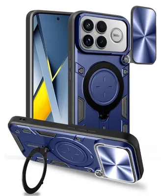 Obrázek produktu pro Techsuit – pouzdro CamGuard Pro s krytem fotoaparátu pro Xiaomi Poco F8 Ultra – modré