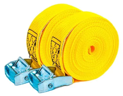 Productafbeelding van Professionele spanbanden, 2 stuks, 4 m x 35 mm, 1000 kg