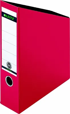 Produktbild von Stehsammler A4 Hartpappe 80mm rot Packung mit 10 Stück