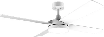 Produktbild von Cecotec 05989, Haushalts-Lamellenlüfter, Weiß, Zimmerdecke, 132 cm, 8 h, AC