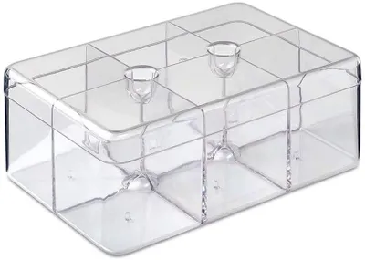 Zdjęcie produktu dla Mepal 4 Stück teedose rechteckig - klar  106815053100