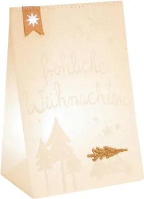 Produktbild von Winterlichtbeutel "Fröhliche Weihnachten"
