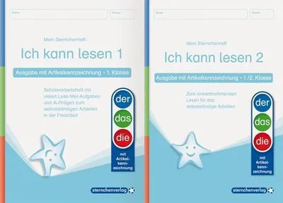 Produktbild von Ich kann lesen 1 und 2 - Ausgabe mit Artikelkennzeichnung für die 1. und 2. Klasse
