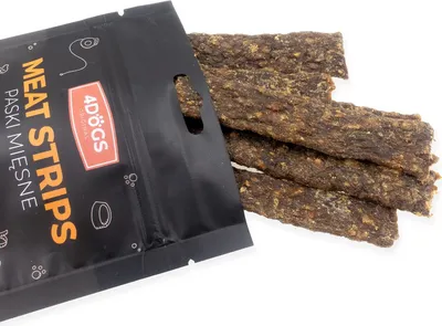 Produktbild von Fleischstreifen mit Rindfleisch und Hirschgeweih 100g