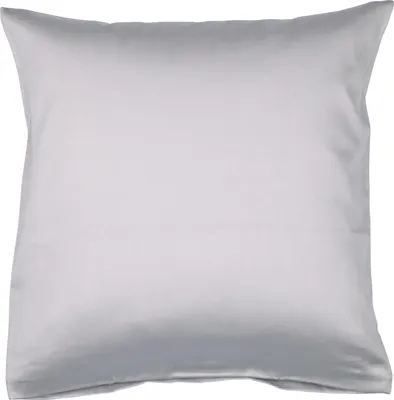 Produktbild von Traumschloss Mako-Satin Kissenbezug 80 x 80 cm platin 100% Mako-Baumwolle, mit Reißverschluss
