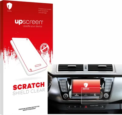 Produktbild von upscreen Schutzfolie für Skoda Fabia 3 Combi 6.5" Displayschutz Displayschutzfolie Folie Klar Transparent