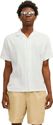 Produktbild von Jack & Jones Luke Crinkle Kurzarmhemd Weiß XL Mann Weiß XL