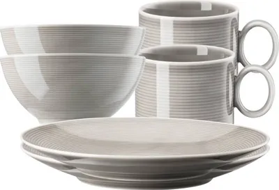 Produktbild von Thomas Loft Colour Moon Grey Frühstücksset 6tlg