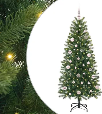Imagen del producto de Árbol de Navidad artificial Verde 150 cm PE y PVC