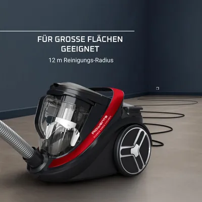 Produktbild von Rowenta Silence Force Cyclonic Effitech Multi RO7933 Bodenstaubsauger, Farbe:Grau