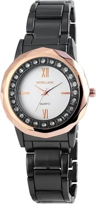 Produktbild von Excellanc Damenuhr mit Metallarmband
