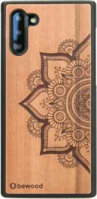 Produktbild von Holzhülle Bewood für Galaxy NOTE 10, Mandala Apfelbaum