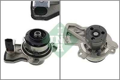 Produktbild von INA Kühlmittelpumpe Wasserpumpe für VW Polo Schrägheck (6R1, 6C1) 538 0819 10