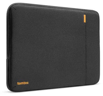 Produktbild von tomtoc 360° Tablet Tasche für 13 Zoll iPad, Hülle für iPad Air, iPad Pro – Größe 12,9-13 Zoll für iPad Pro/Air, Schwarz