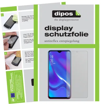 Produktbild von 3+3x Schutzfolie für Oppo R15x matt Displayschutzfolie Folie Display Schutz