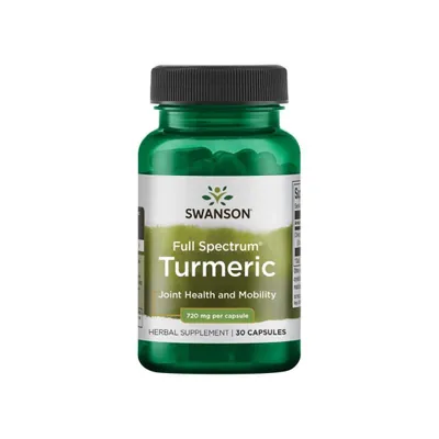 Produktbild von Kurkuma 720 mg 30 Kapseln Swanson Health Products