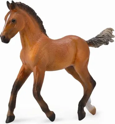 Produktbild von Collecta 88734 Hannoveraner Fohlen braun 10 cm Pferdewelt