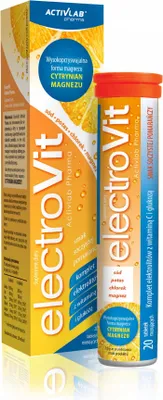 Obrázek produktu pro Activlab ElectroVit umiv tablety s vitaminem C a elektrolyty glukza sodk draslk chlorid hok