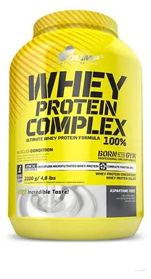 Image de Whey complex - Olimp Sport Nutrition - WHEY PROTEIN COMPLEX 100% (1,8KG) - Saveur Vanille