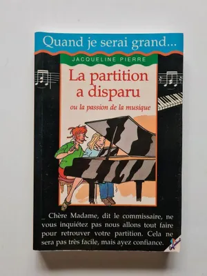 Image de Partition a disparu