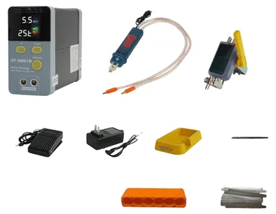 Produktbild von Punktschweißmaschine, reines Nickel, effiziente Leistung, HT-SW01D, EU-Stecker