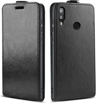 Produktbild von Handy Hülle für Huawei P20 Lite Magnet Cover Case Klapphülle Schutzhülle Farbe: Schwarz