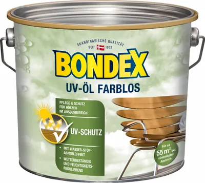 Produktbild von BONDEX UV Holzöl universal farblos 2,5 L