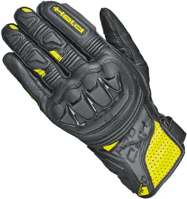 Zdjęcie produktu dla Rękawice motocyklowe Held Kakuda, czarne/neonowe, rozmiar 10