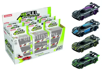 Produktbild von Hypercars assorted pull back car - Carrera - (Merchandise / Spielzeug)